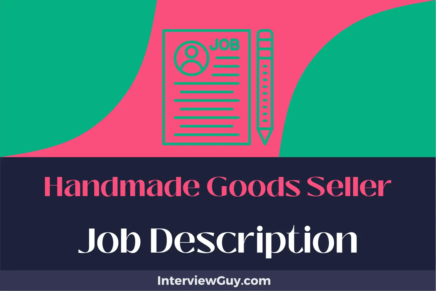 handmade goods seller job description