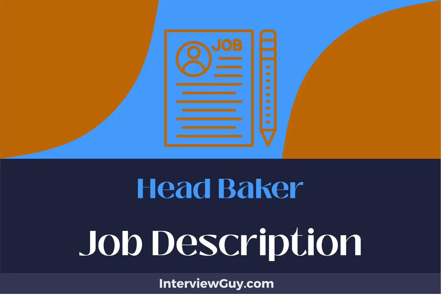 head baker job description