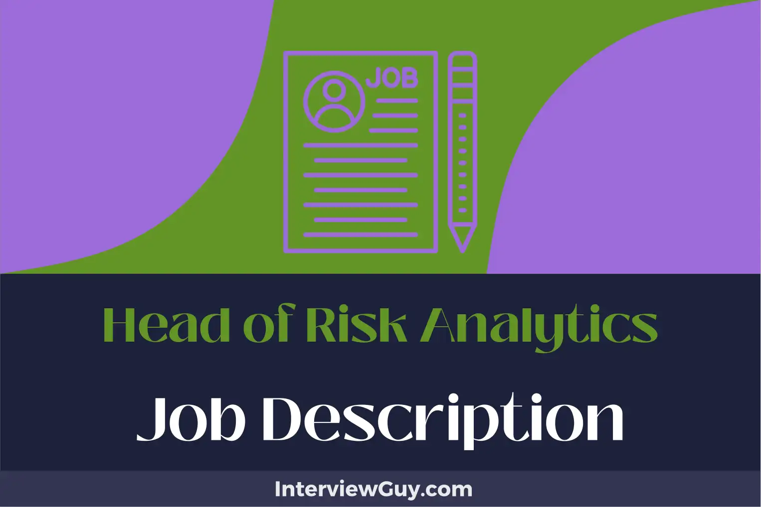 head of risk analytics job description