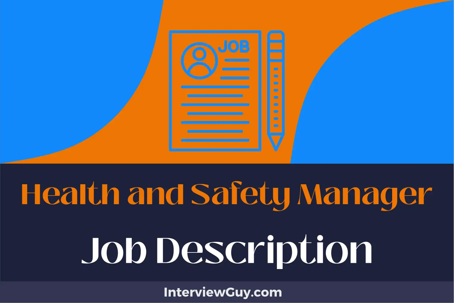 health and safety manager job description