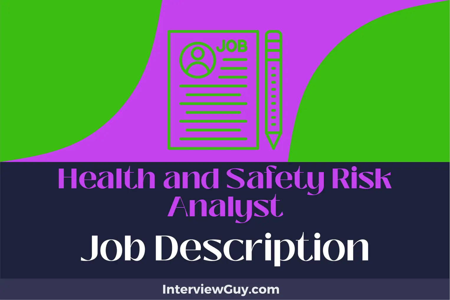 health and safety risk analyst job description
