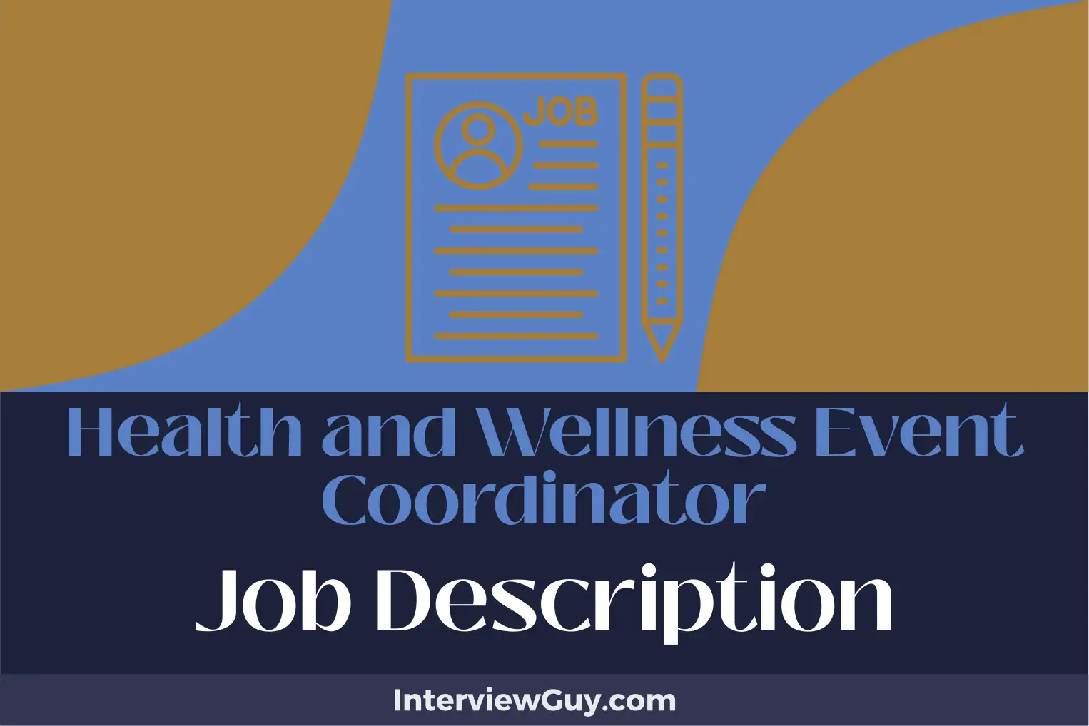 health and wellness event coordinator job description