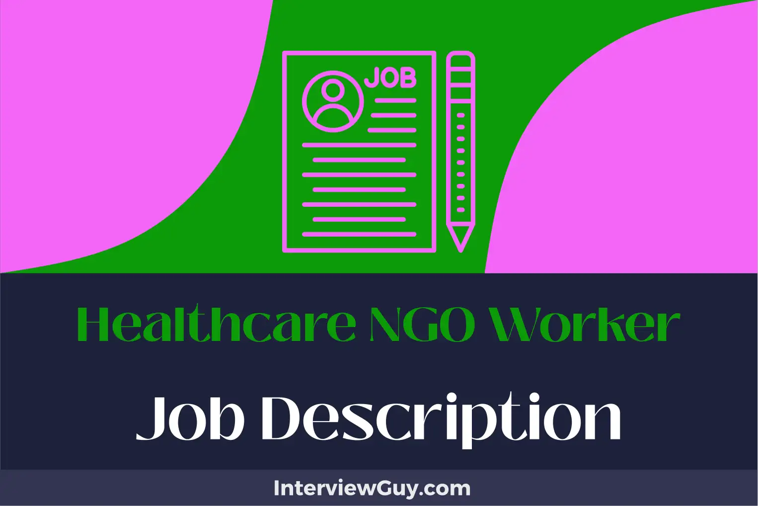 healthcare ngo worker job description