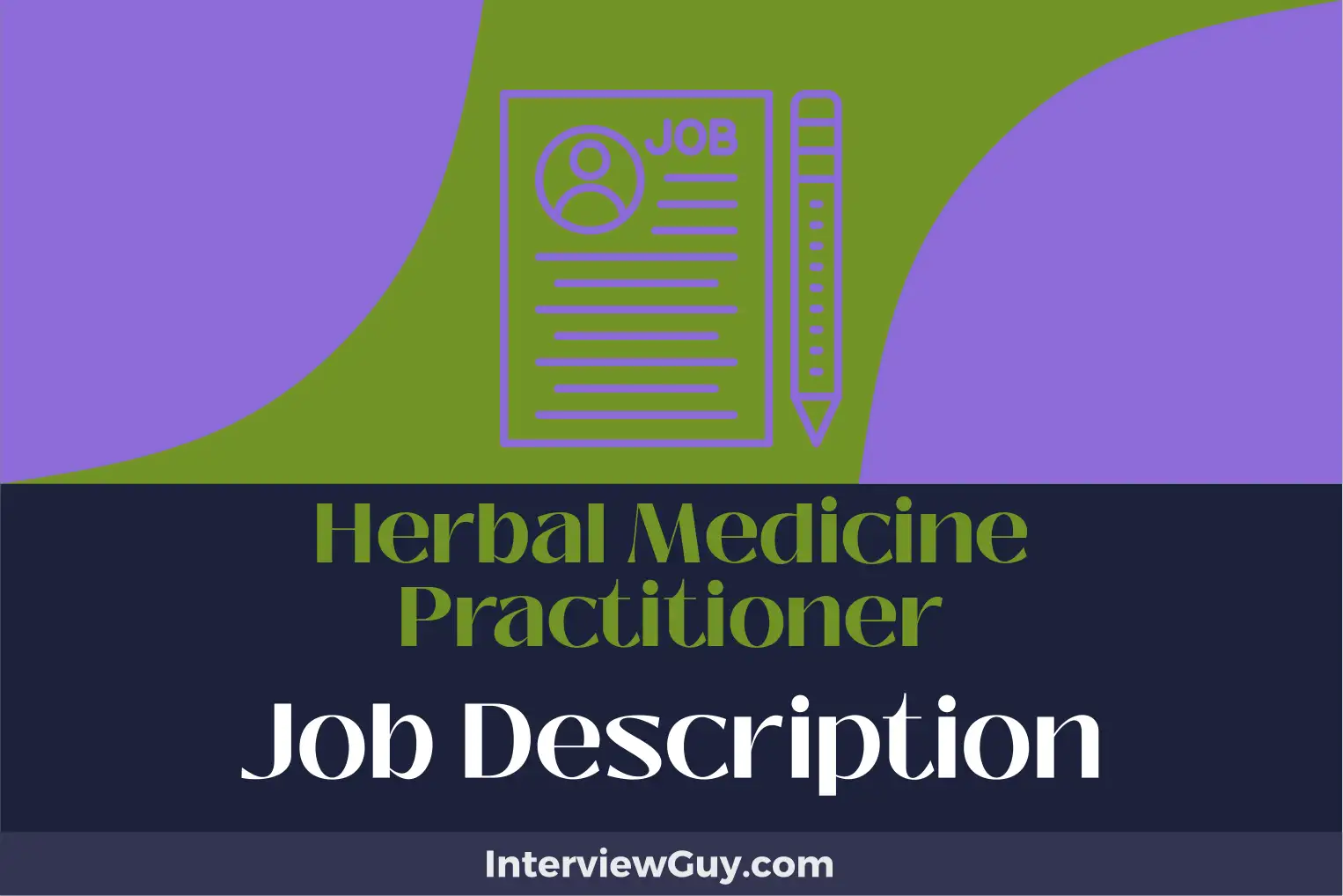 herbal medicine practitioner job description