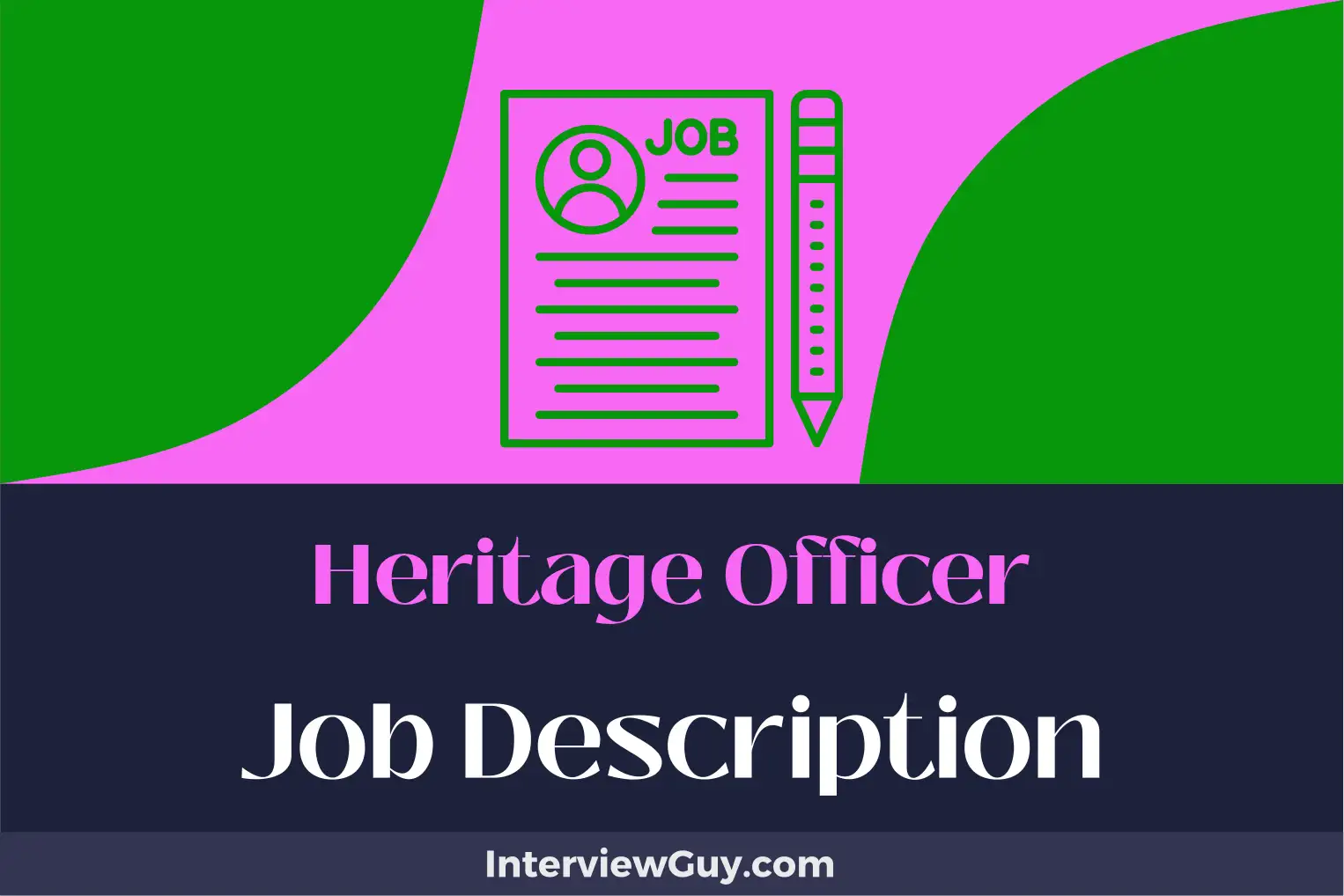 heritage officer job description