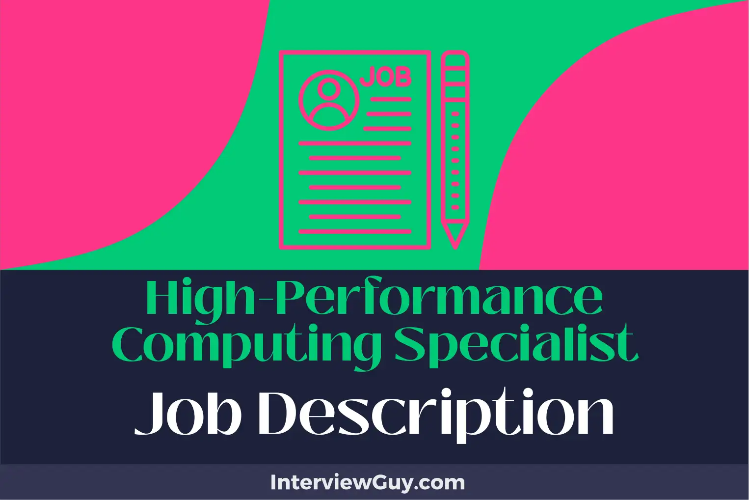 high performance computing specialist job description