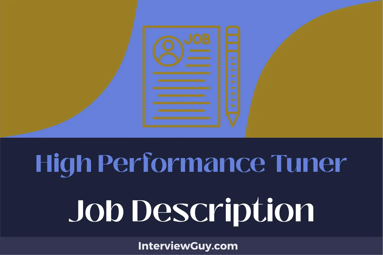high performance tuner job description 1
