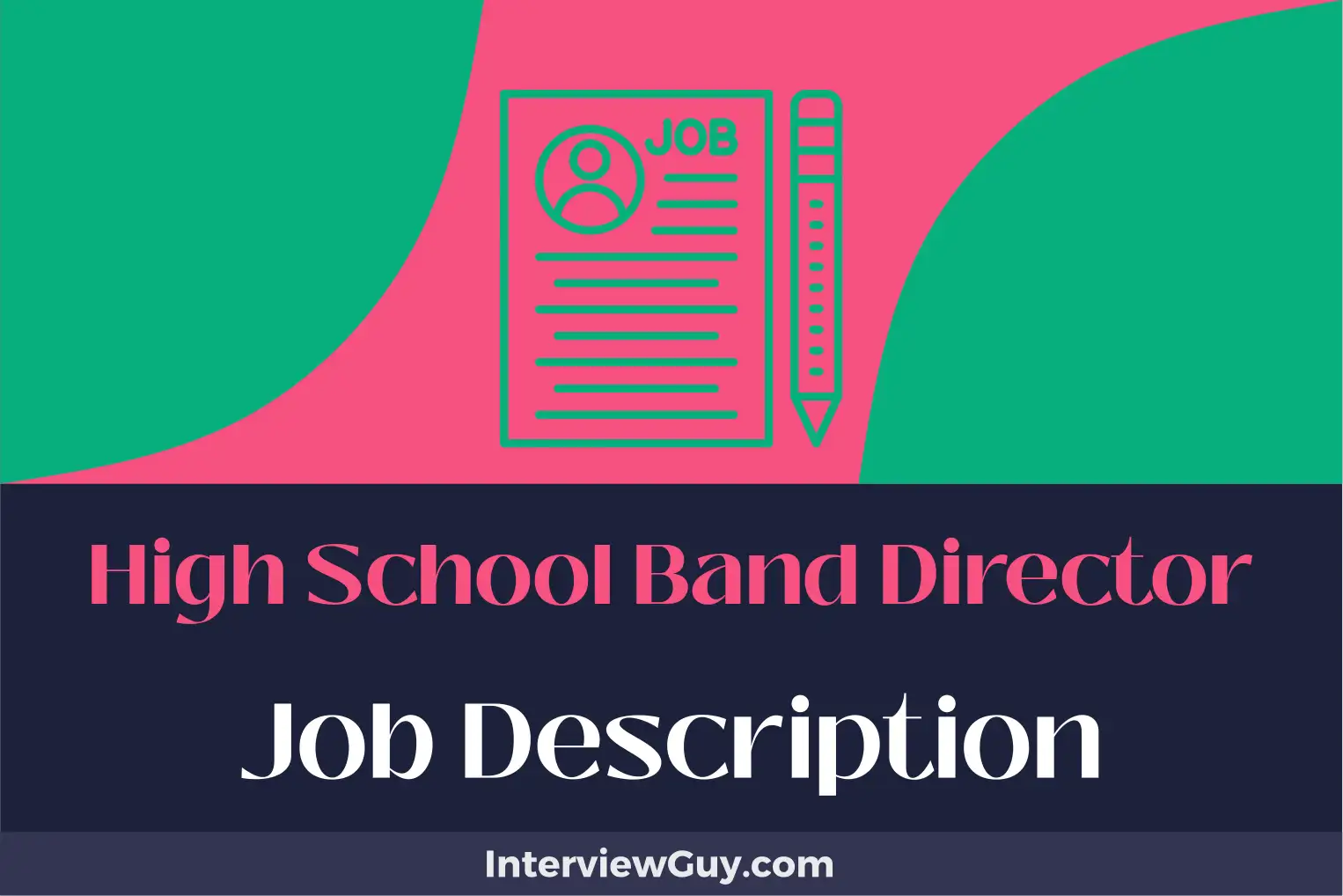 high school band director job description