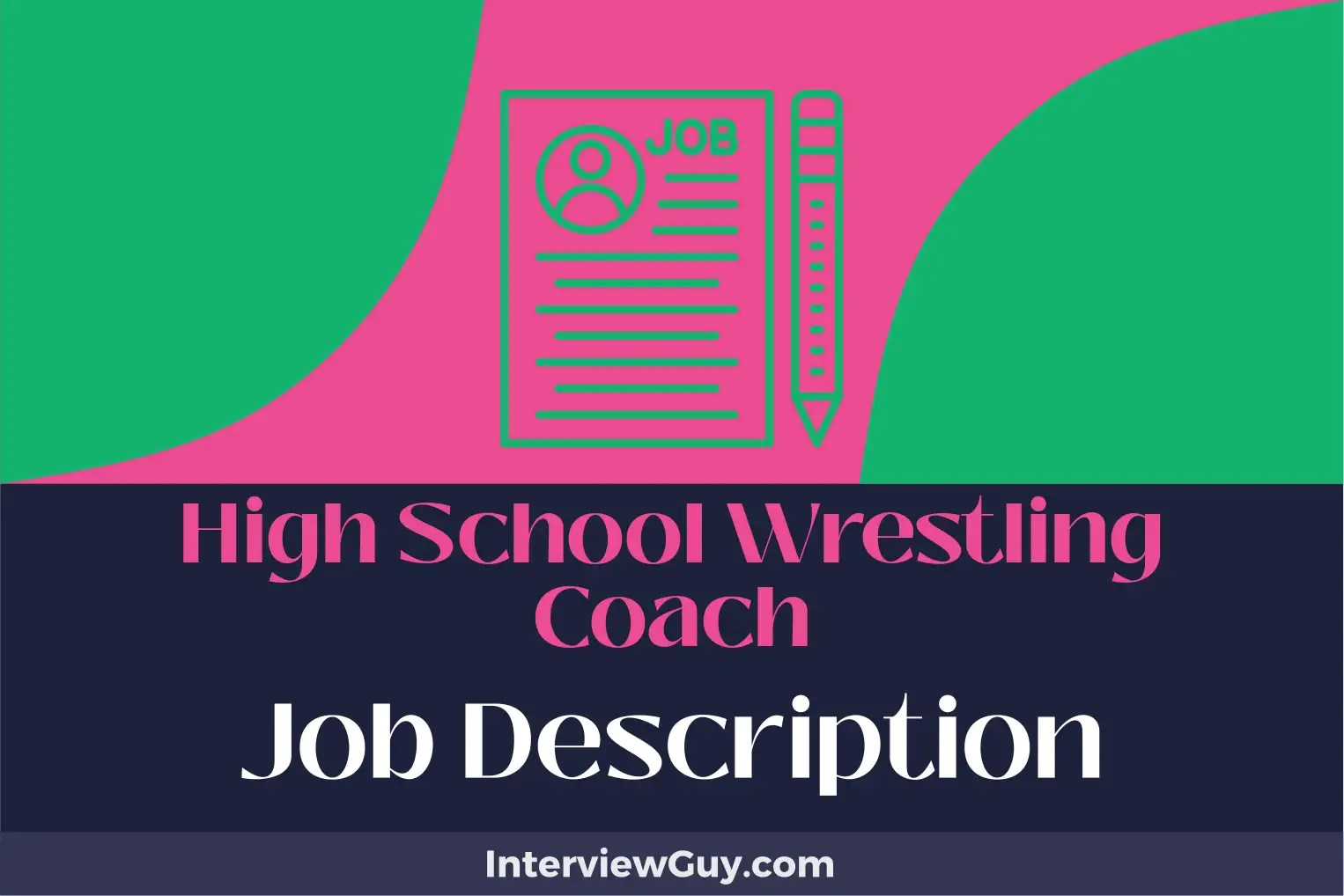 high school wrestling coach job description