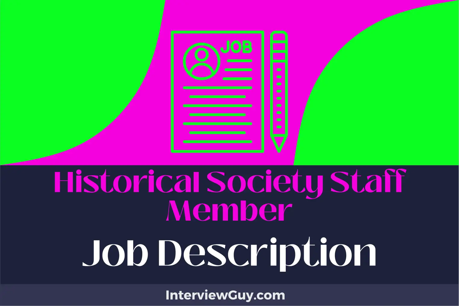 historical society staff member job description