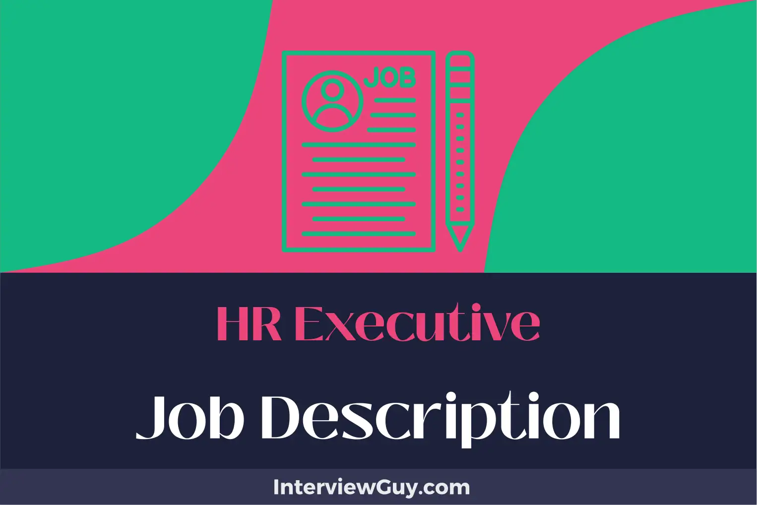 hr executive job description