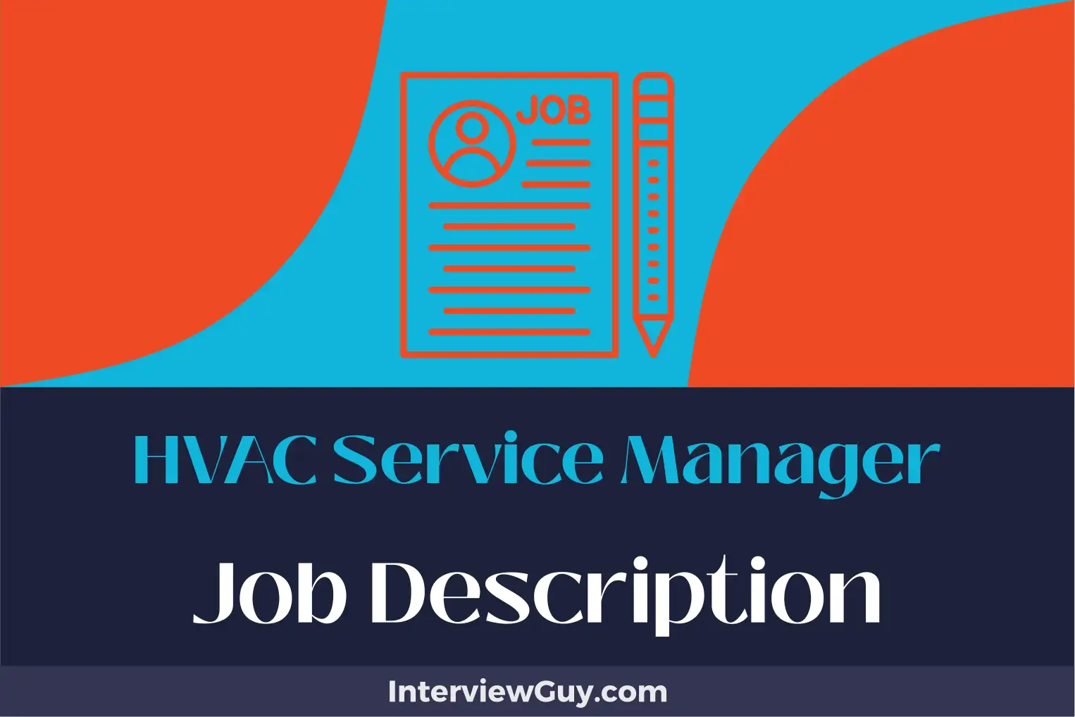 hvac service manager job description