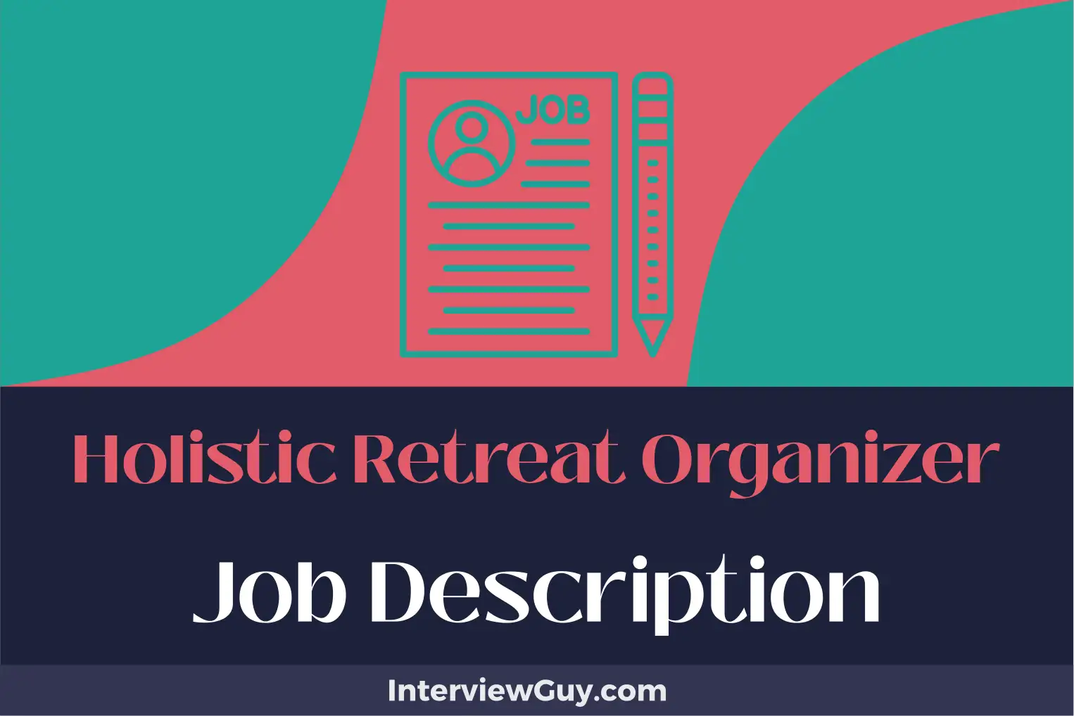 holistic retreat organizer job description