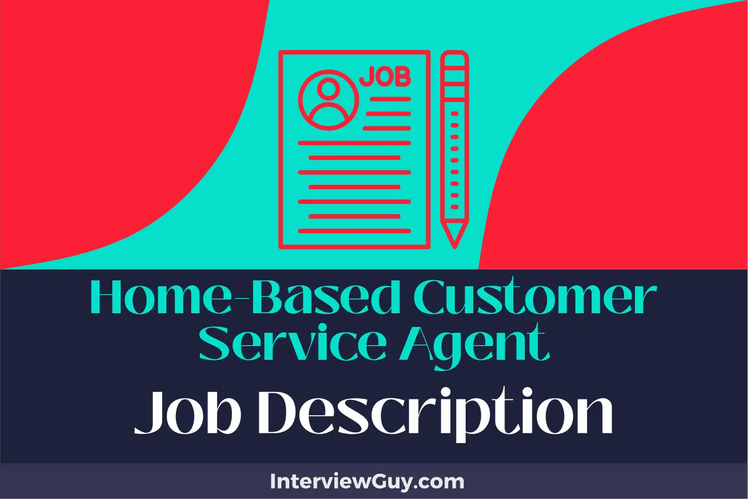 home-based customer service agent job description