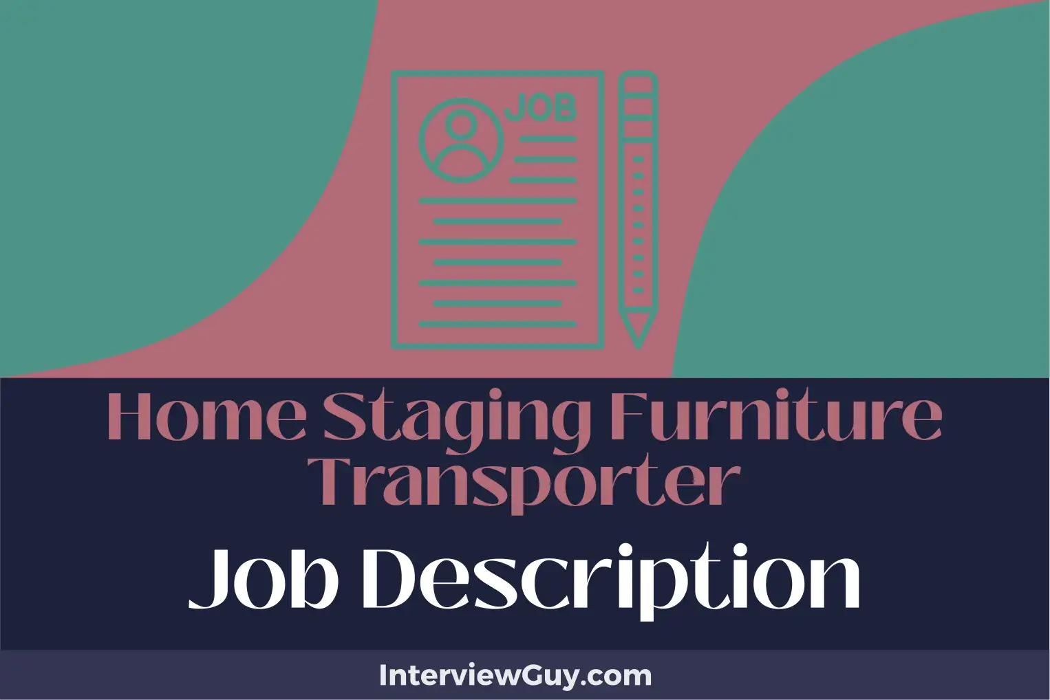 home staging furniture transporter job description