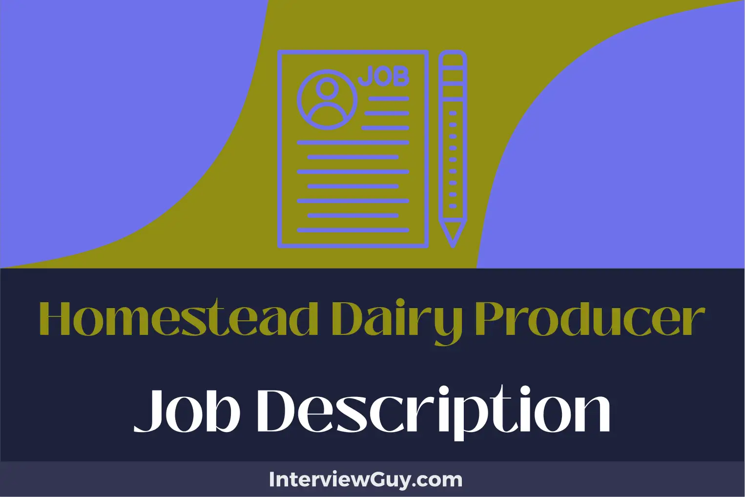 homestead dairy producer job description
