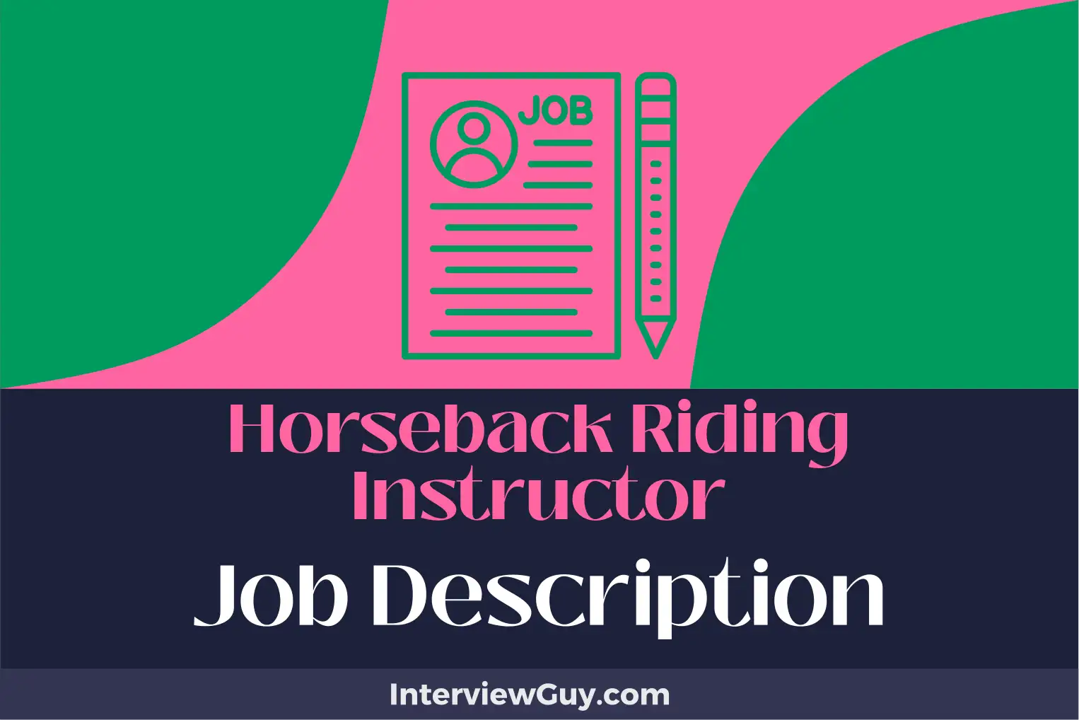 horseback riding instructor job description