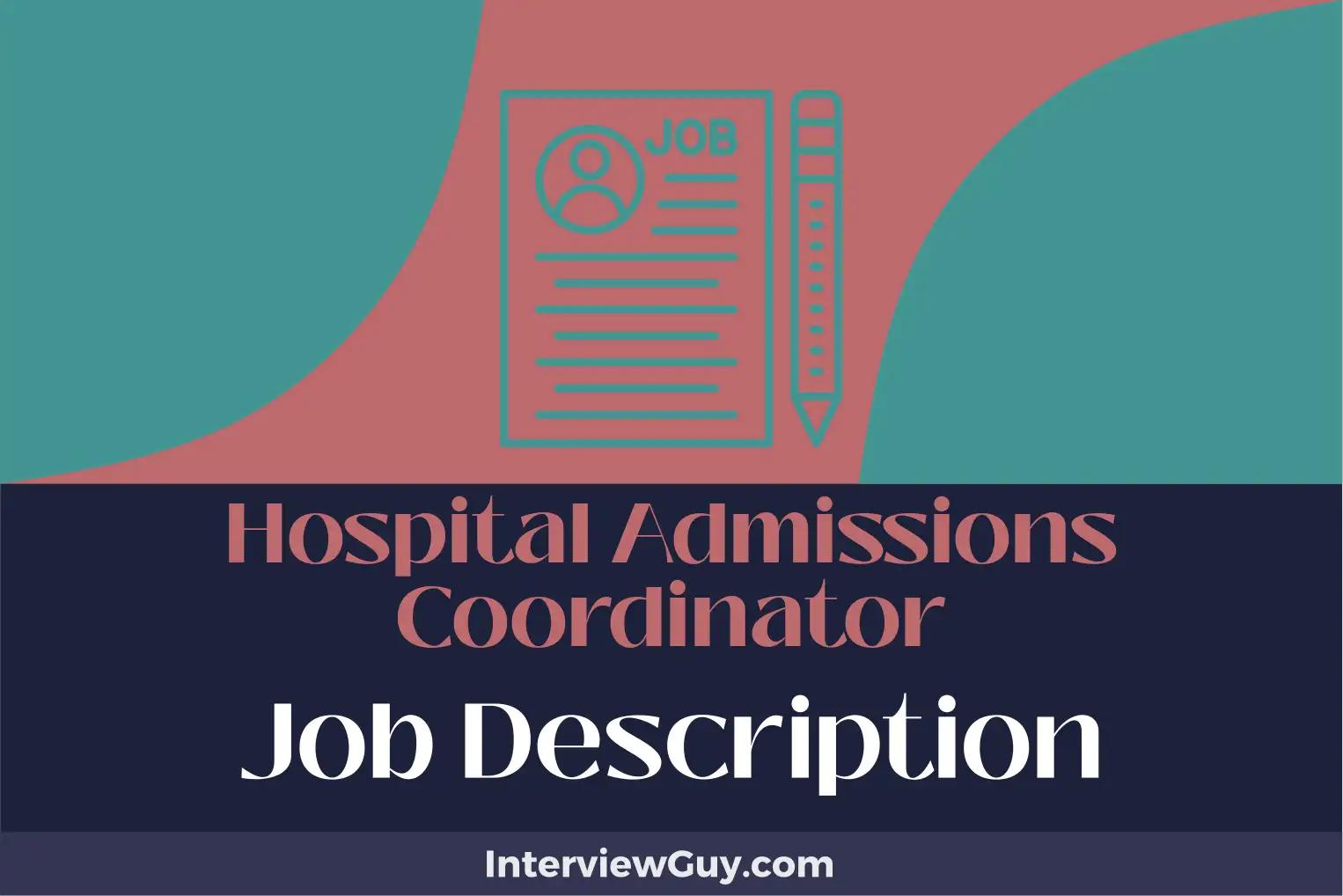 hospital admissions coordinator job description