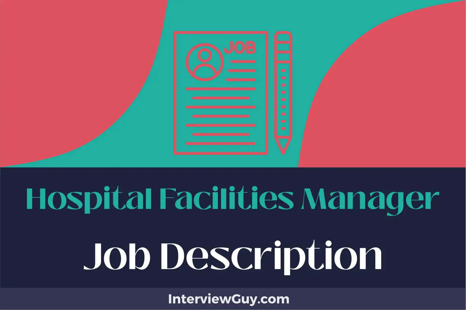 hospital facilities manager job description