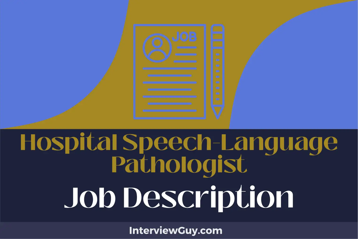hospital speech-language pathologist job description