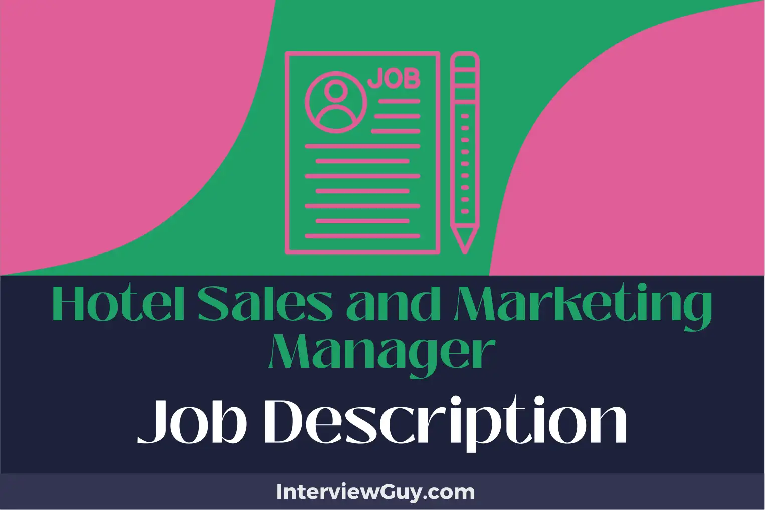 hotel sales and marketing manager job description