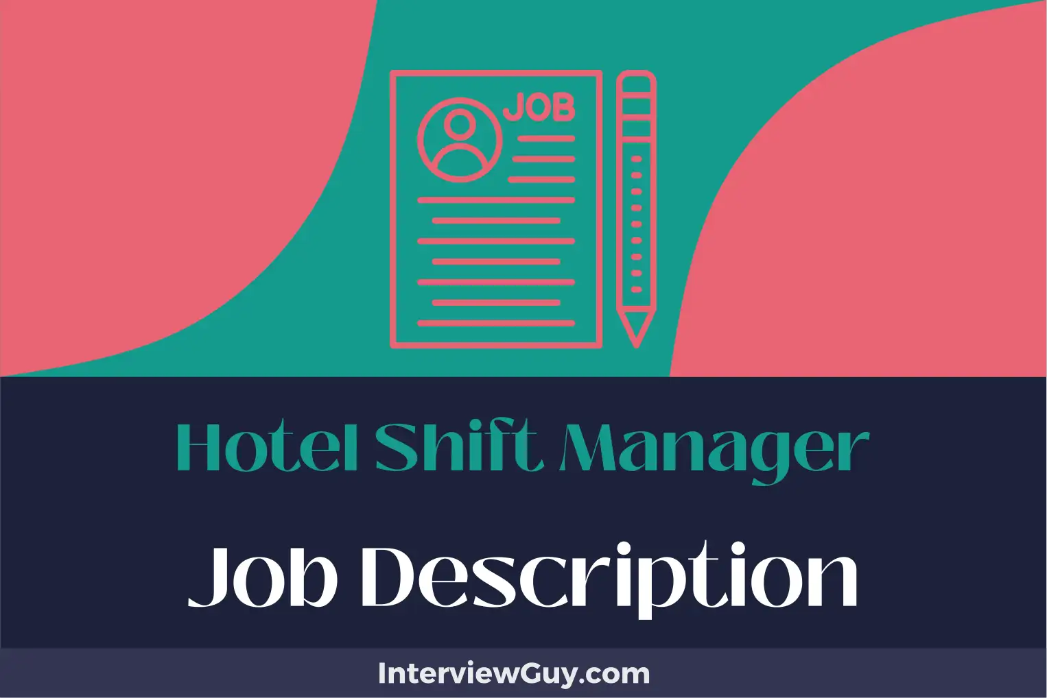 hotel shift manager job description