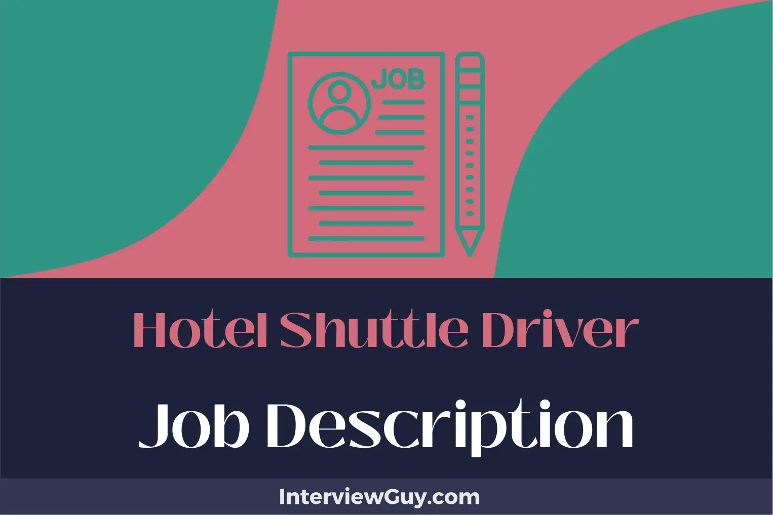 hotel shuttle driver job description