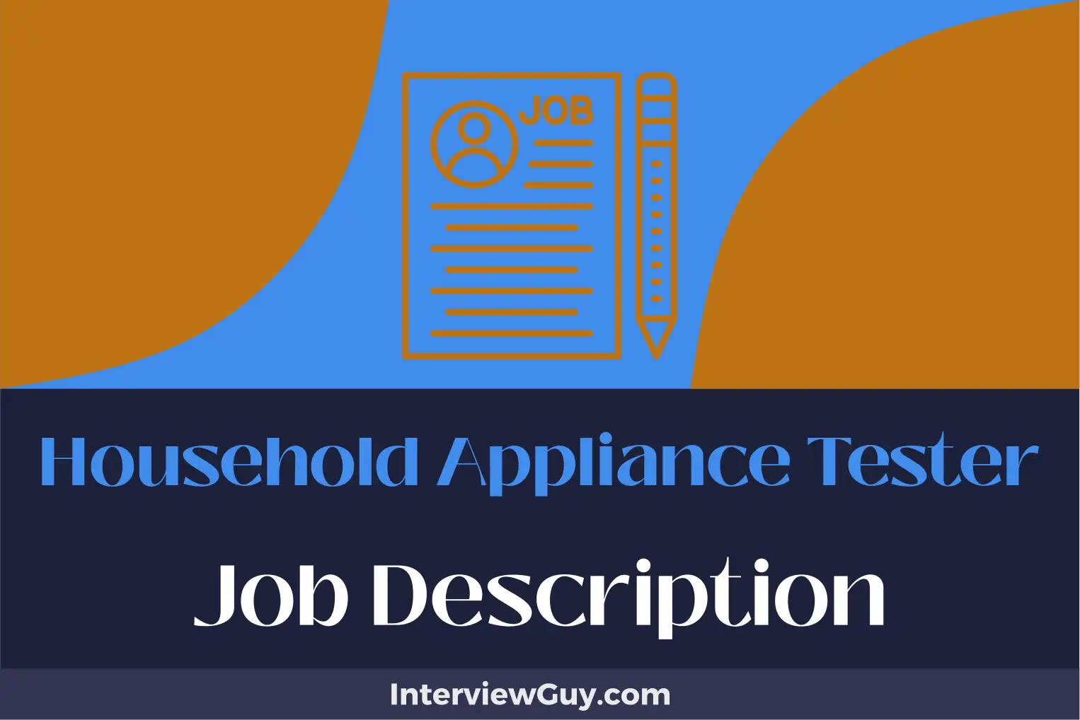 household appliance tester job description
