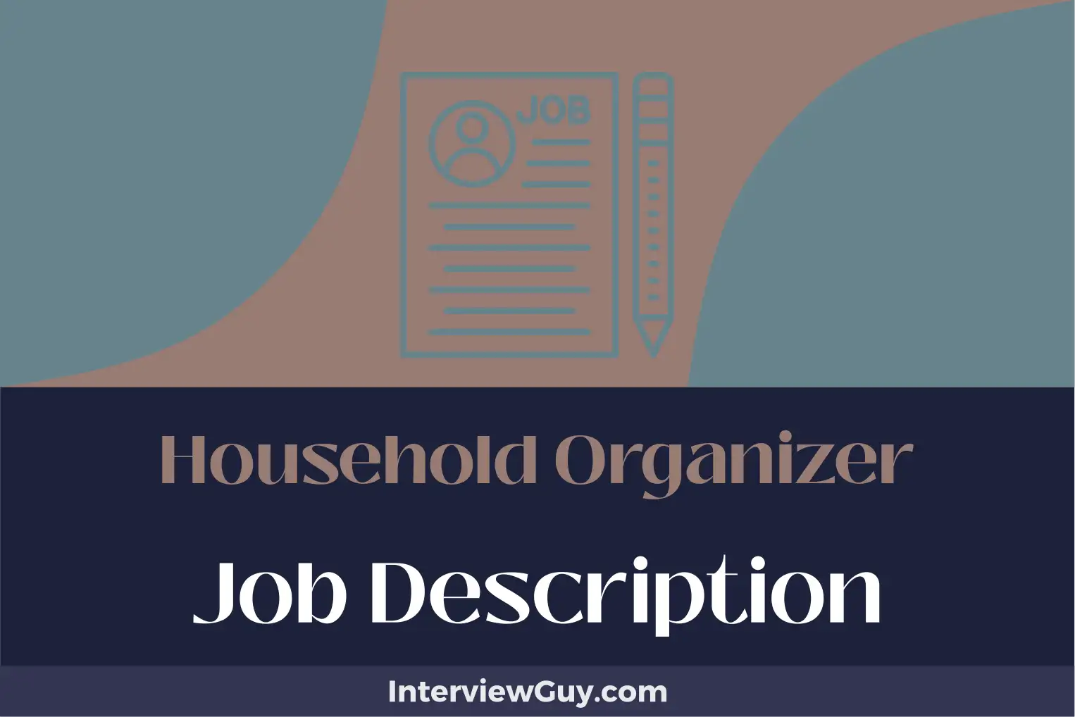 household organizer job description