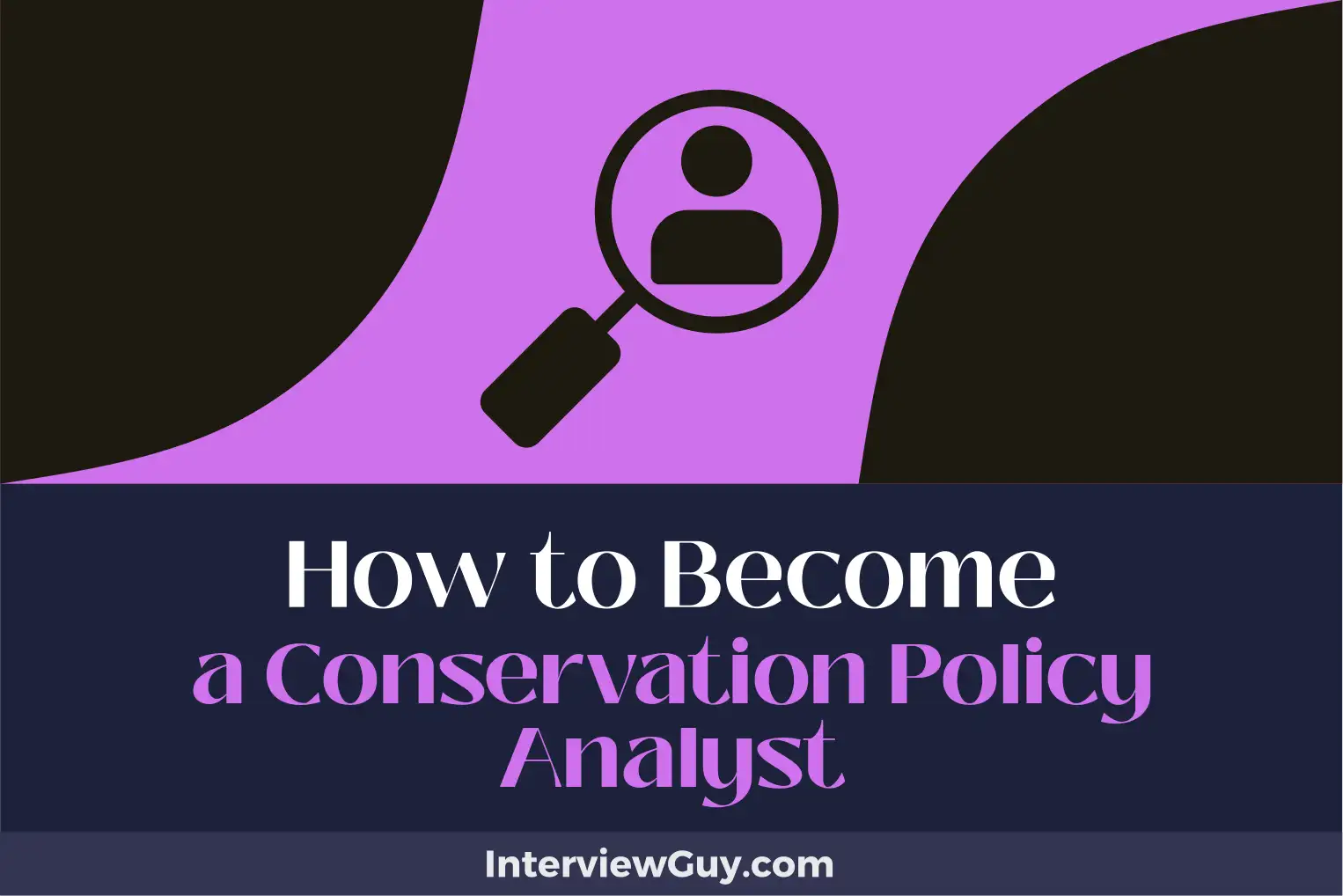 how to become a conservation policy analyst