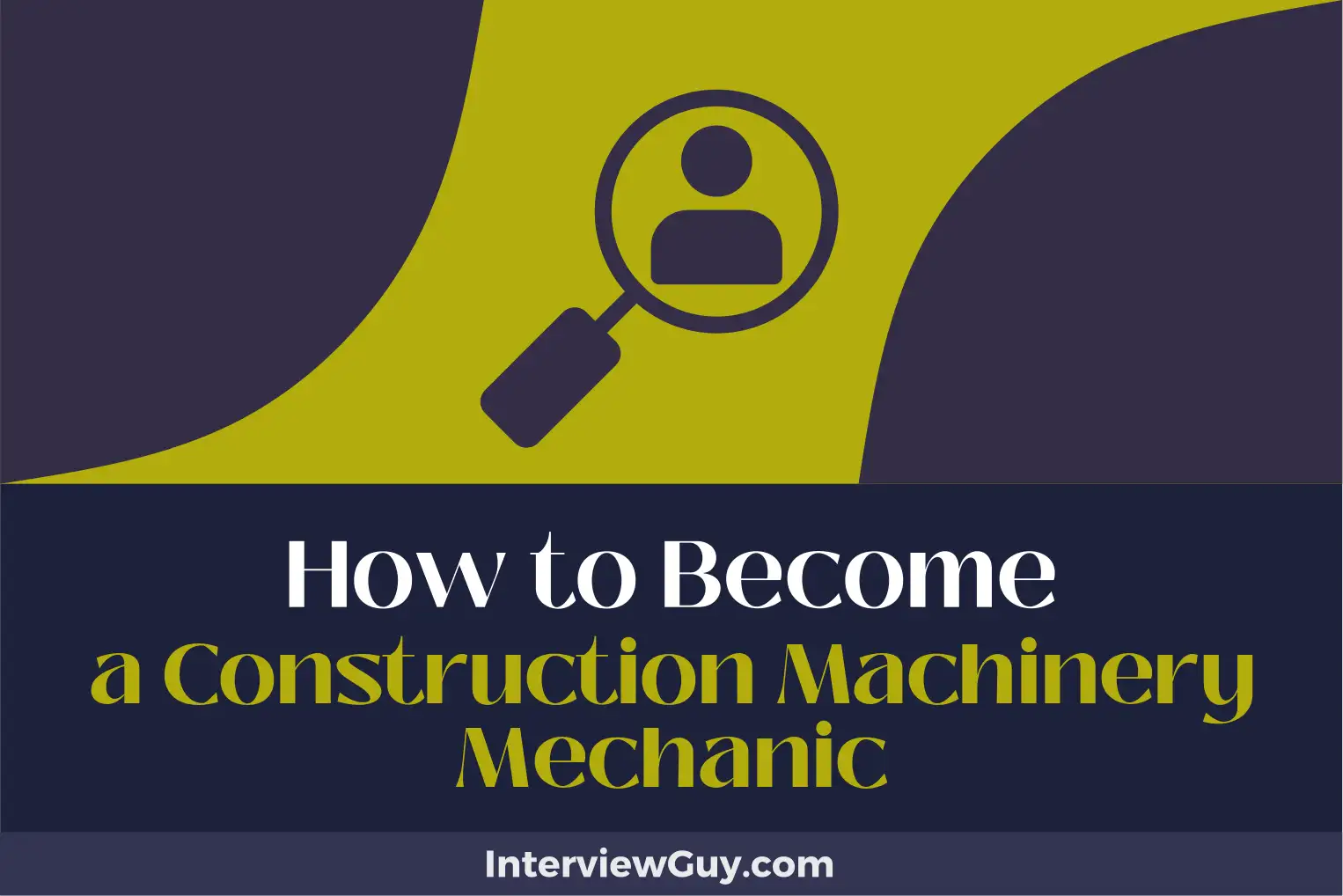 how to become a construction machinery mechanic