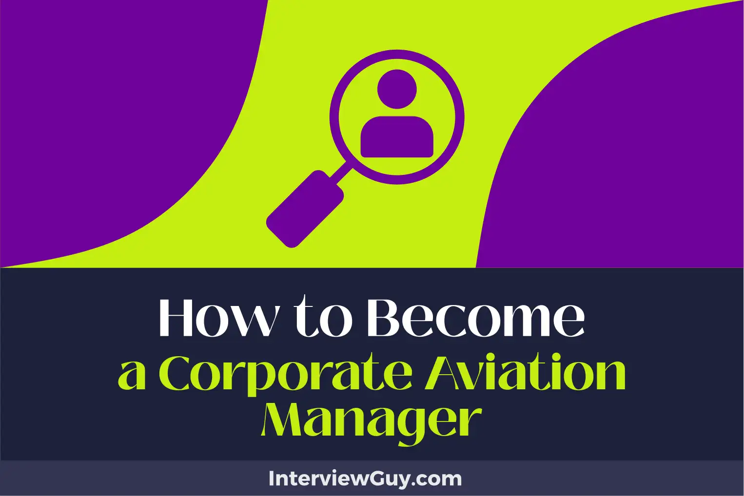 how to become a corporate aviation manager