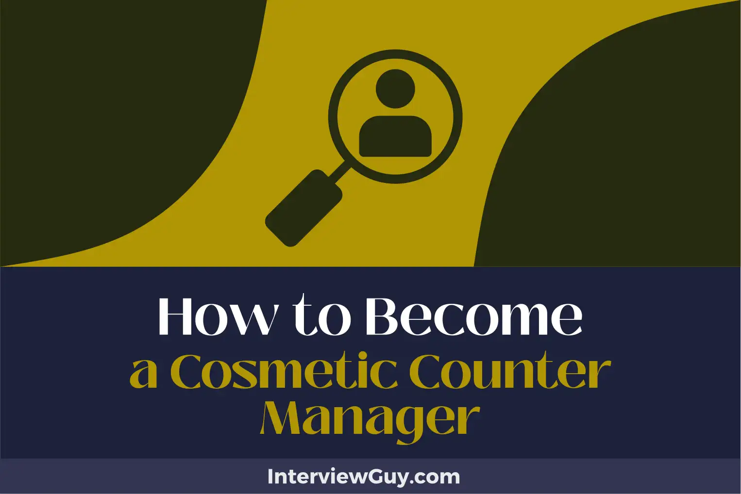 how to become a cosmetic counter manager