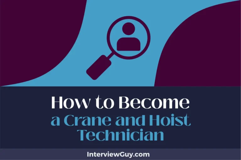 how to become a crane and hoist technician