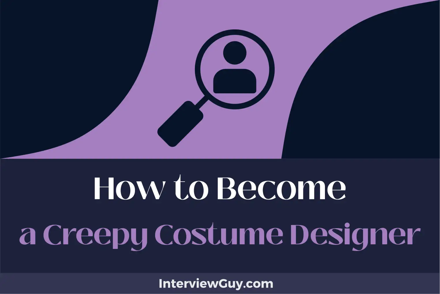 how to become a creepy costume designer