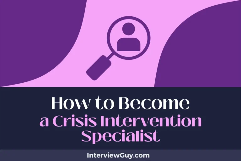 how to become a crisis intervention specialist