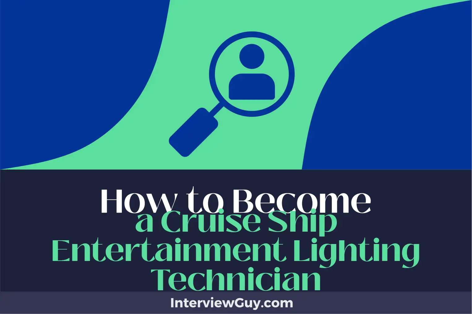 how to become a cruise ship entertainment lighting technician