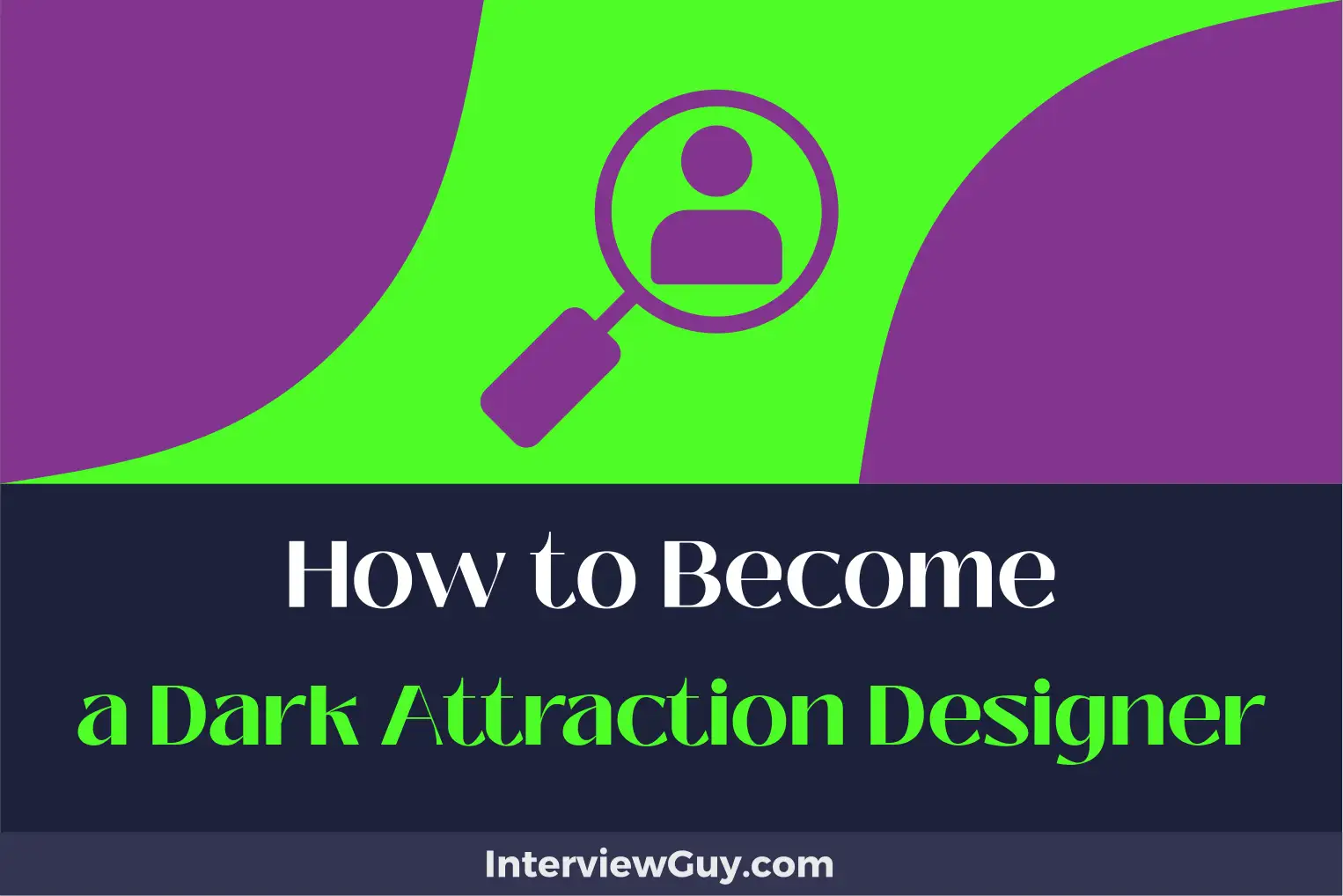 how to become a dark attraction designer