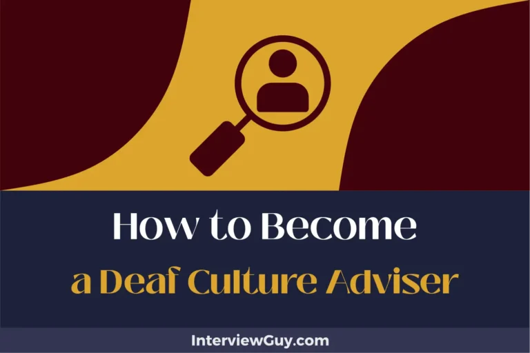 how to become a deaf culture adviser
