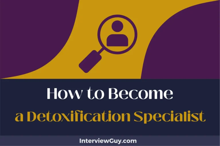 how to become a detoxification specialist