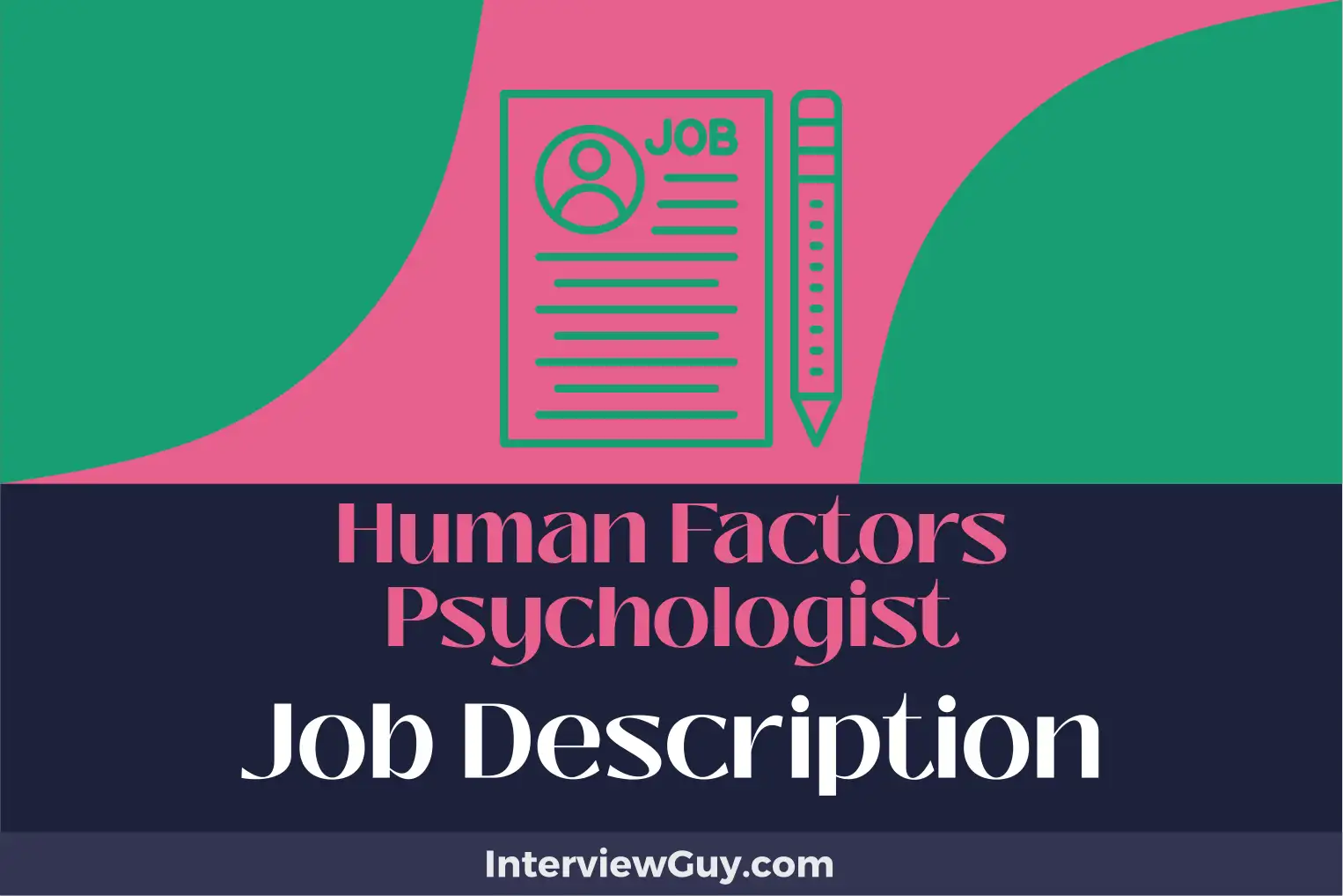 human factors psychologist job description