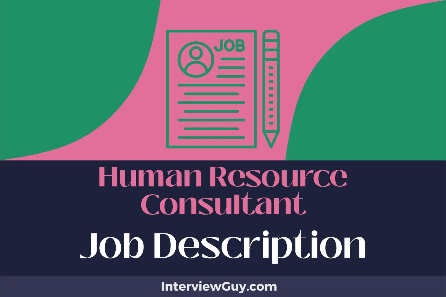 human resource consultant job description