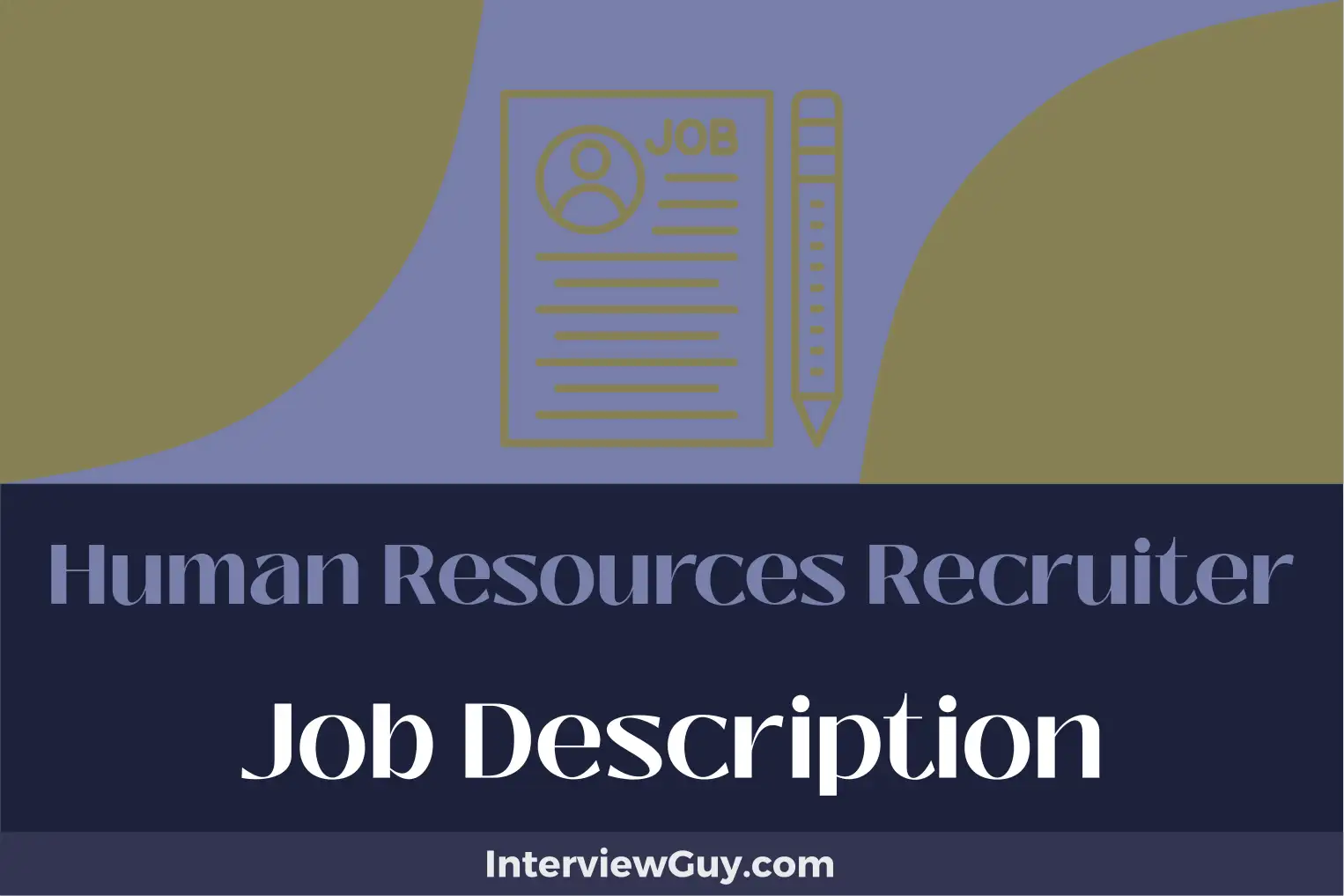 human resources recruiter job description