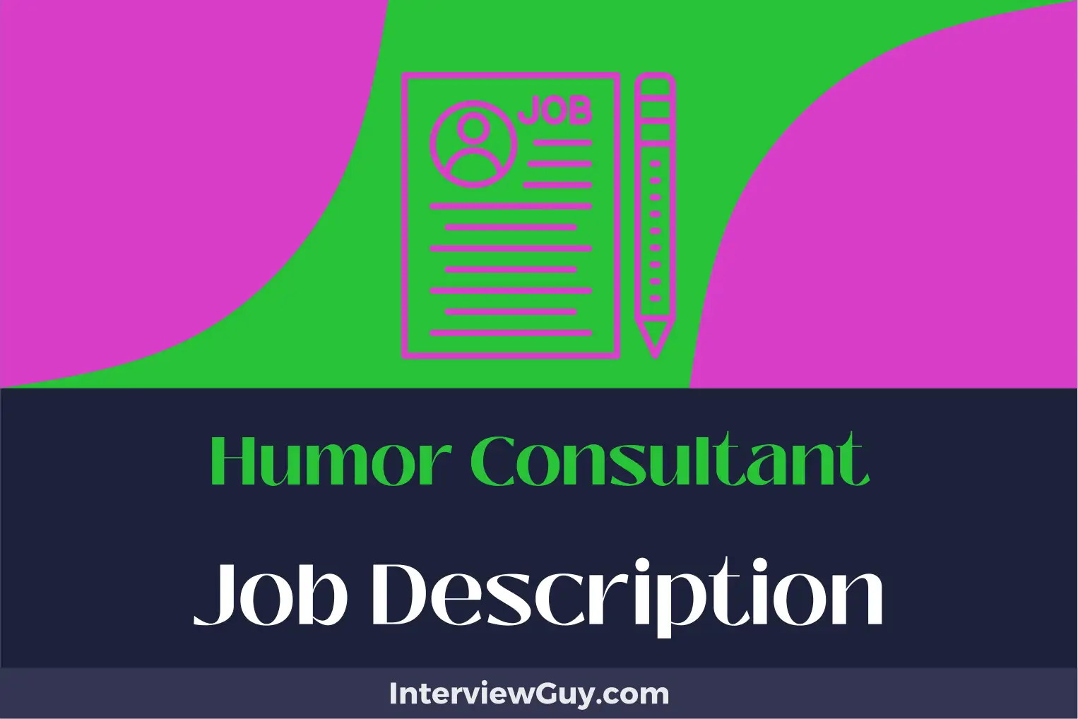 humor consultant job description