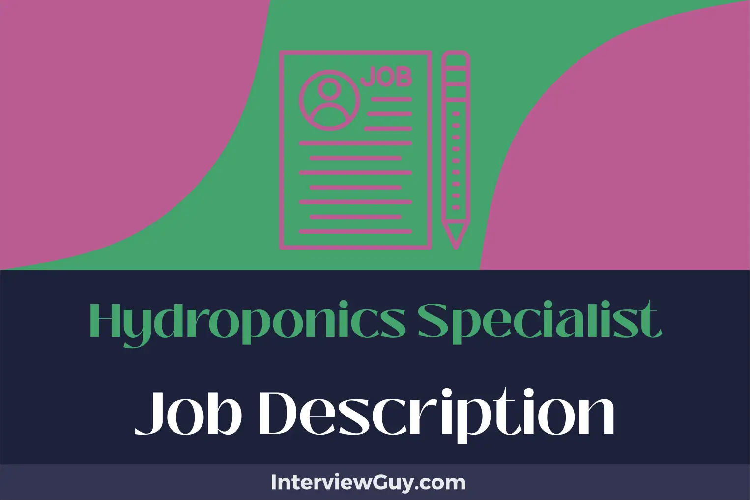 hydroponics specialist job description