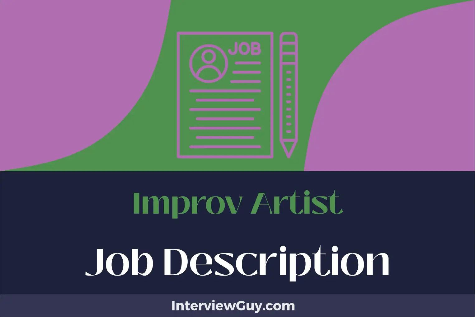 improv artist job description