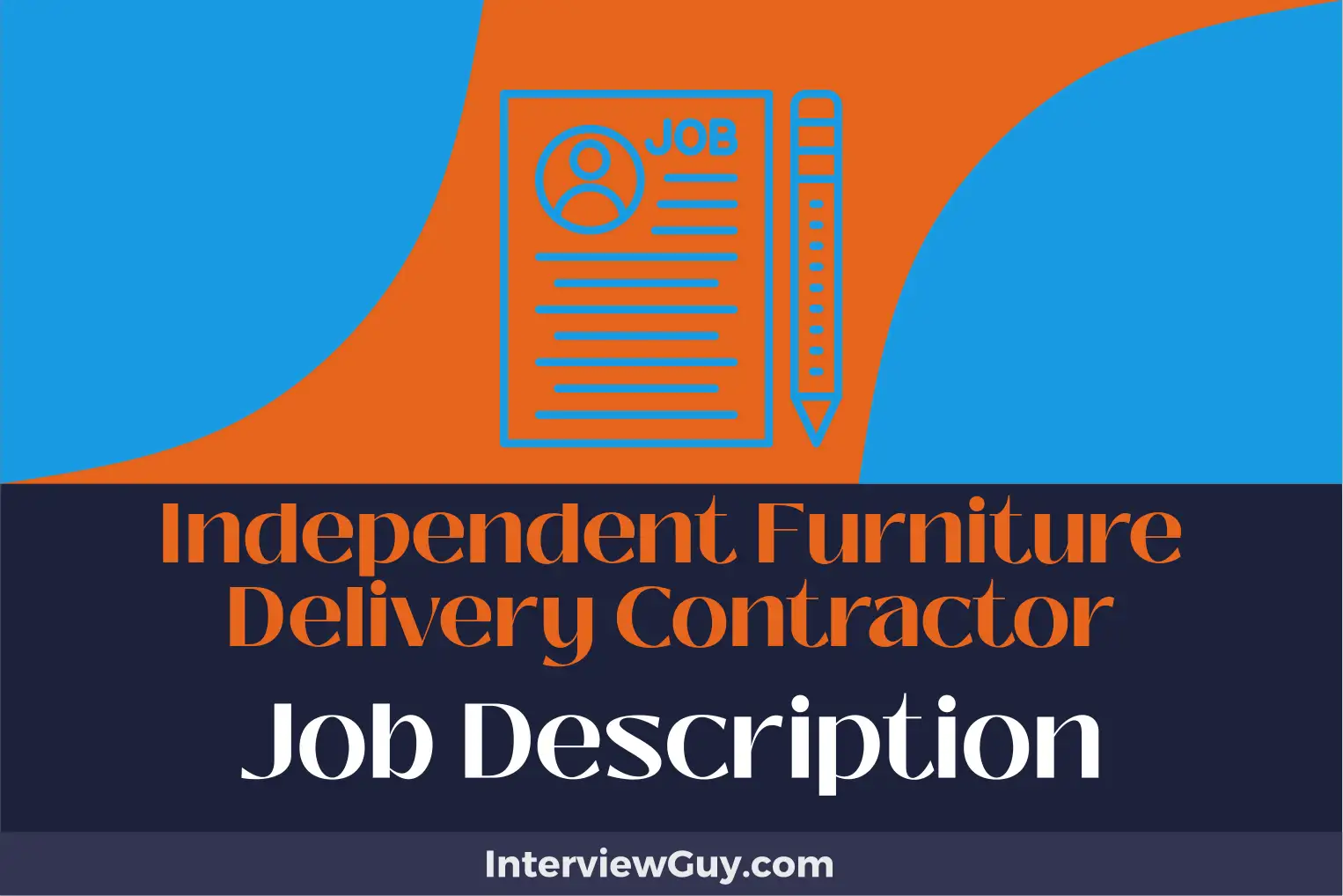 independent furniture delivery contractor job description