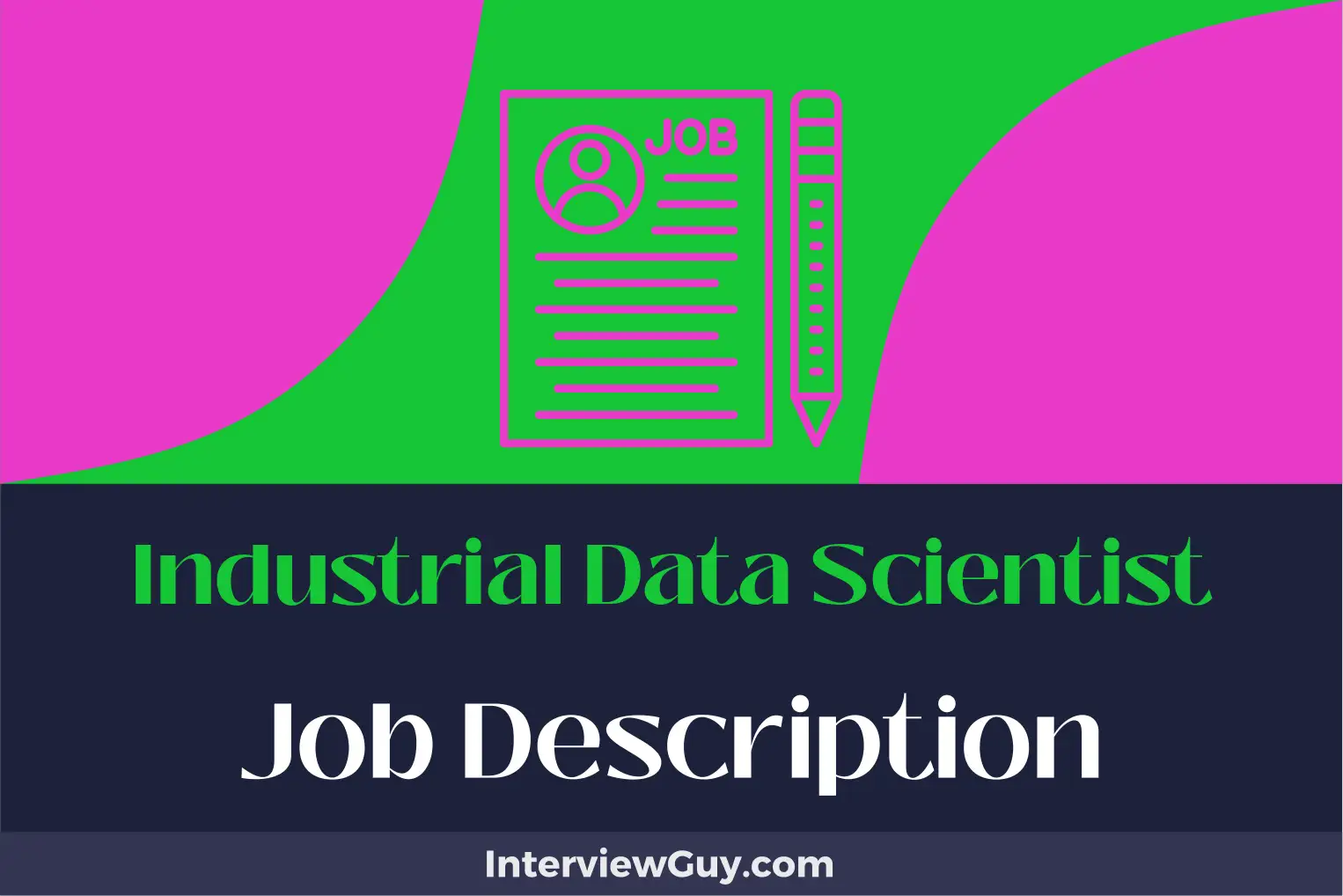 industrial data scientist job description