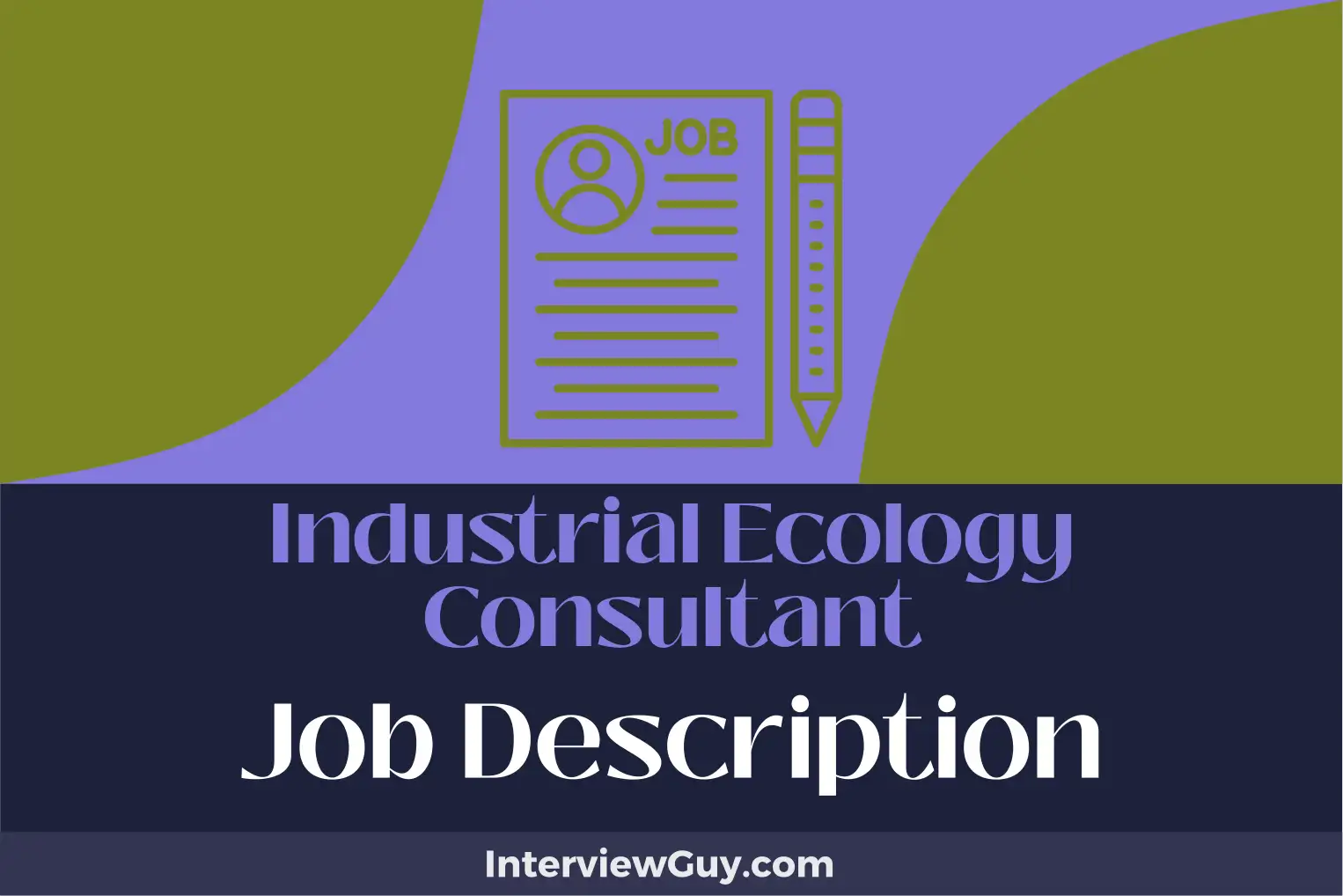 industrial ecology consultant job description