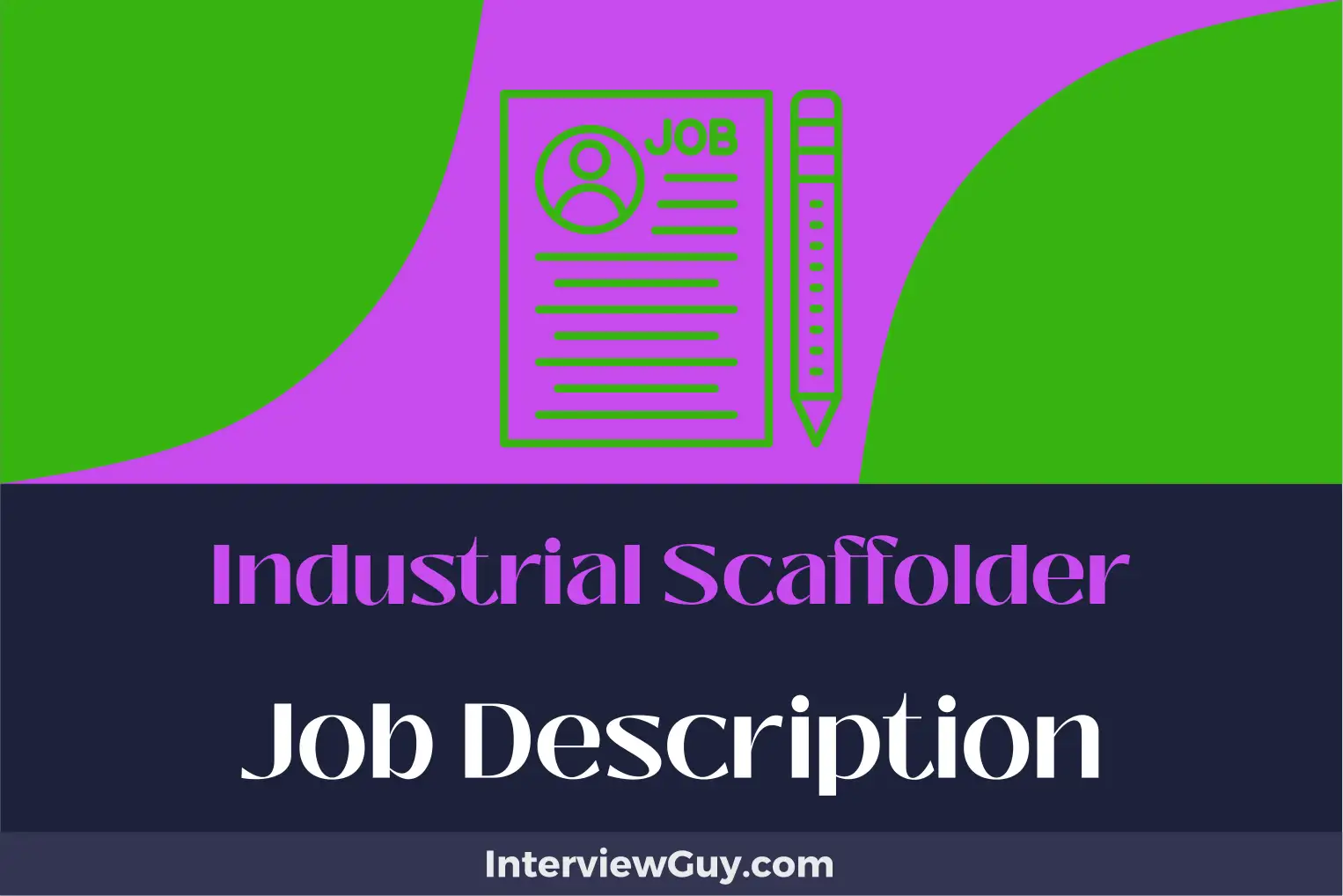 industrial scaffolder job description